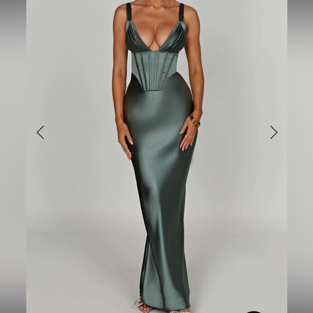 SHAE MAXI DRESS - SAGE